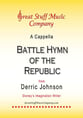 Battle Hymn of the Republic SATB choral sheet music cover